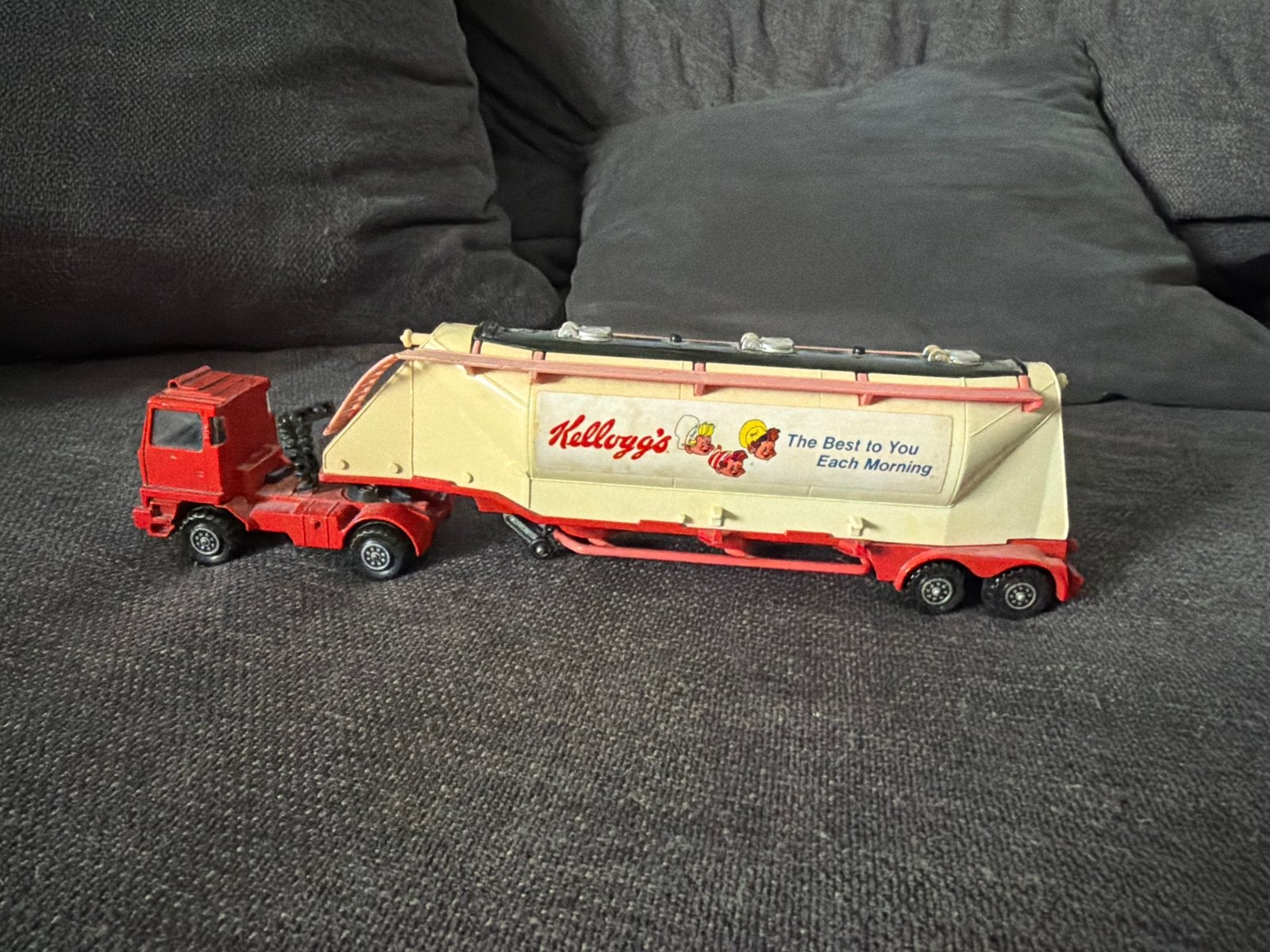 Vintage Matchbox Super Kings K-3 Kellogg's Graan Transporter, Ophalen of Verzenden, Gebruikt