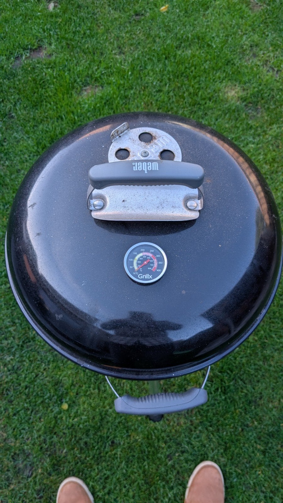 Weber Compact Kettle barbecue - In goede staat, Ophalen, Gebruikt, Weber