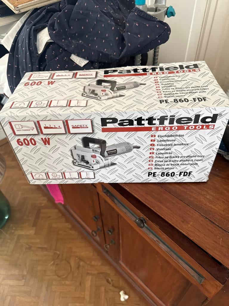 Pattfield PE-860-FDF Lamellenfrees 600W, Ophalen of Verzenden, Nieuw, Elektrisch, Lamellenfrees