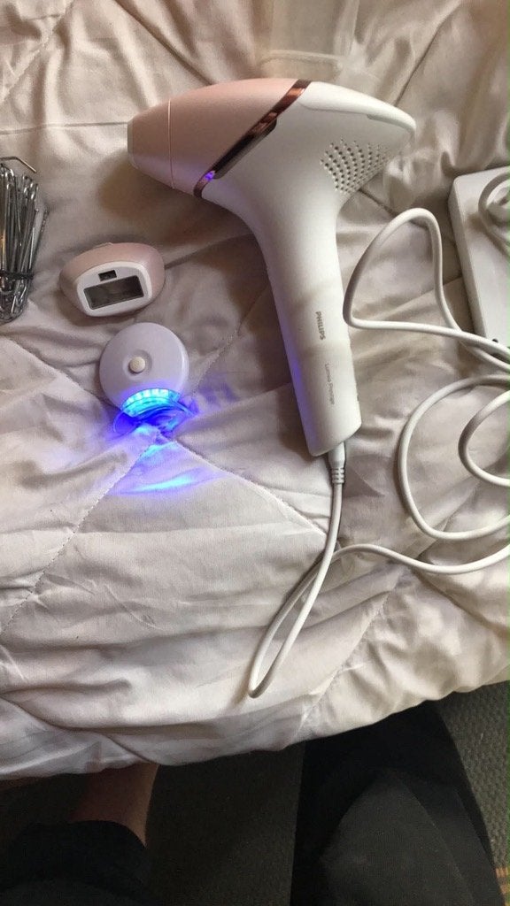 PhiLips IPL- Lumea prestige 9900 Series skin AI BRI950/02, Ophalen, Zo goed als nieuw, Scheren en Epileren