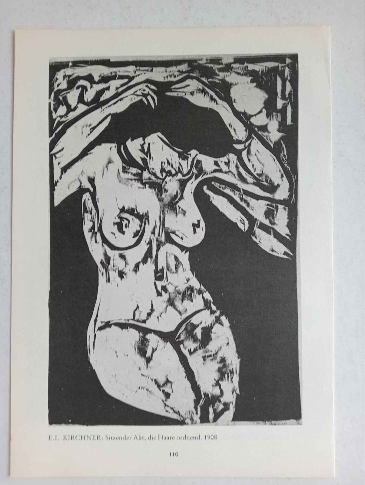 E.L.Kirchner naakt erotiek, Ophalen of Verzenden