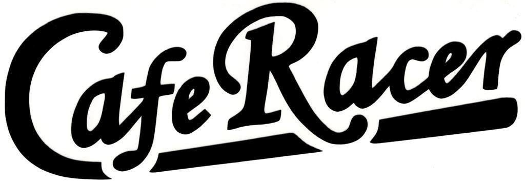 Cafe Racer sticker #9, Verzenden