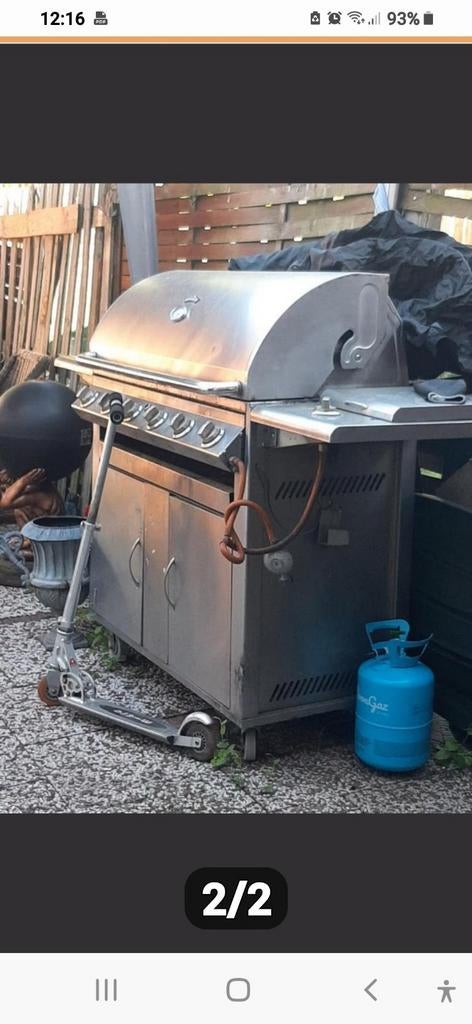 Moet weg!! Brada 6 pits Bbq, Ophalen of Verzenden, Gebruikt