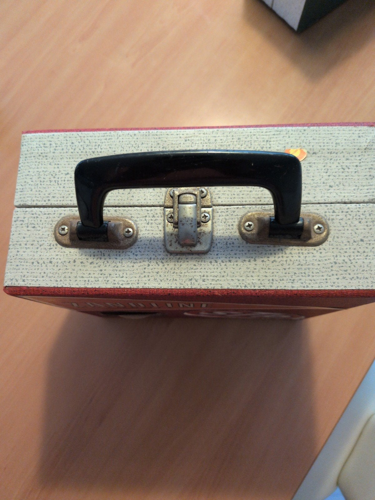 Vintage koffer met stickers, Ophalen, Gebruikt