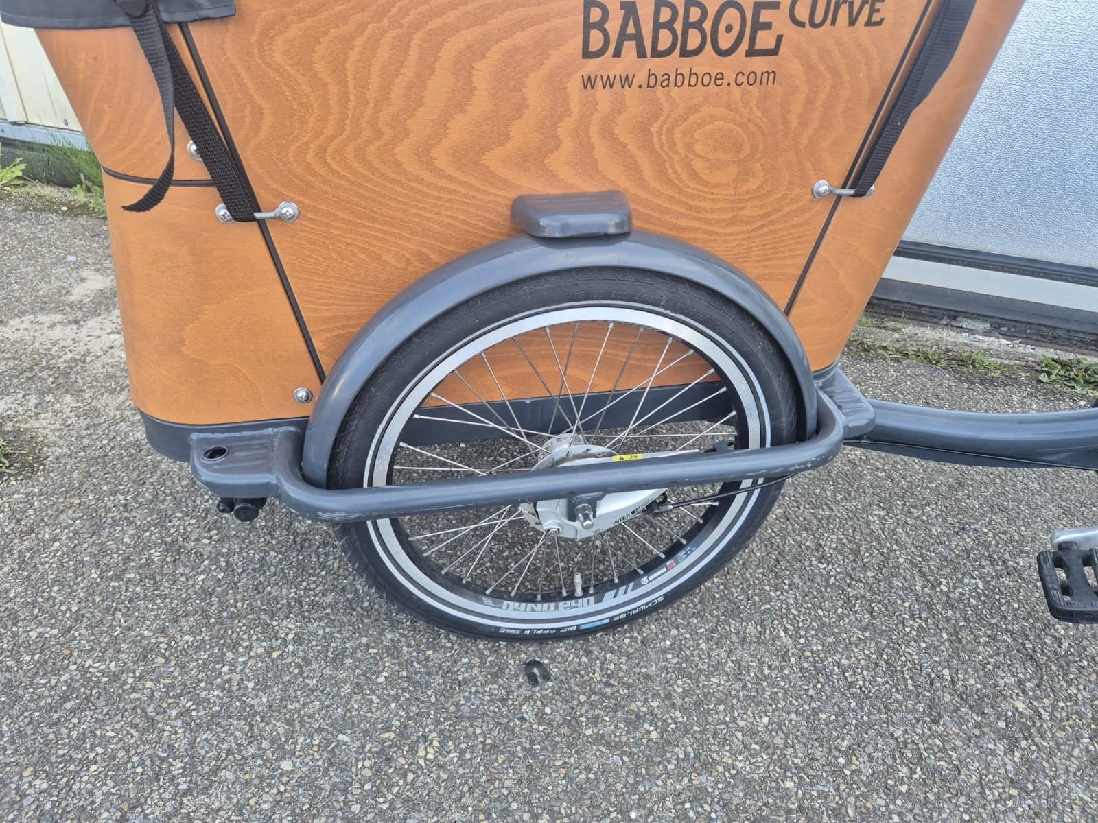 nette mooie fijne bakfiets 7 speed met huif, Ophalen, Zo goed als nieuw, 4 kinderen of meer, Huif