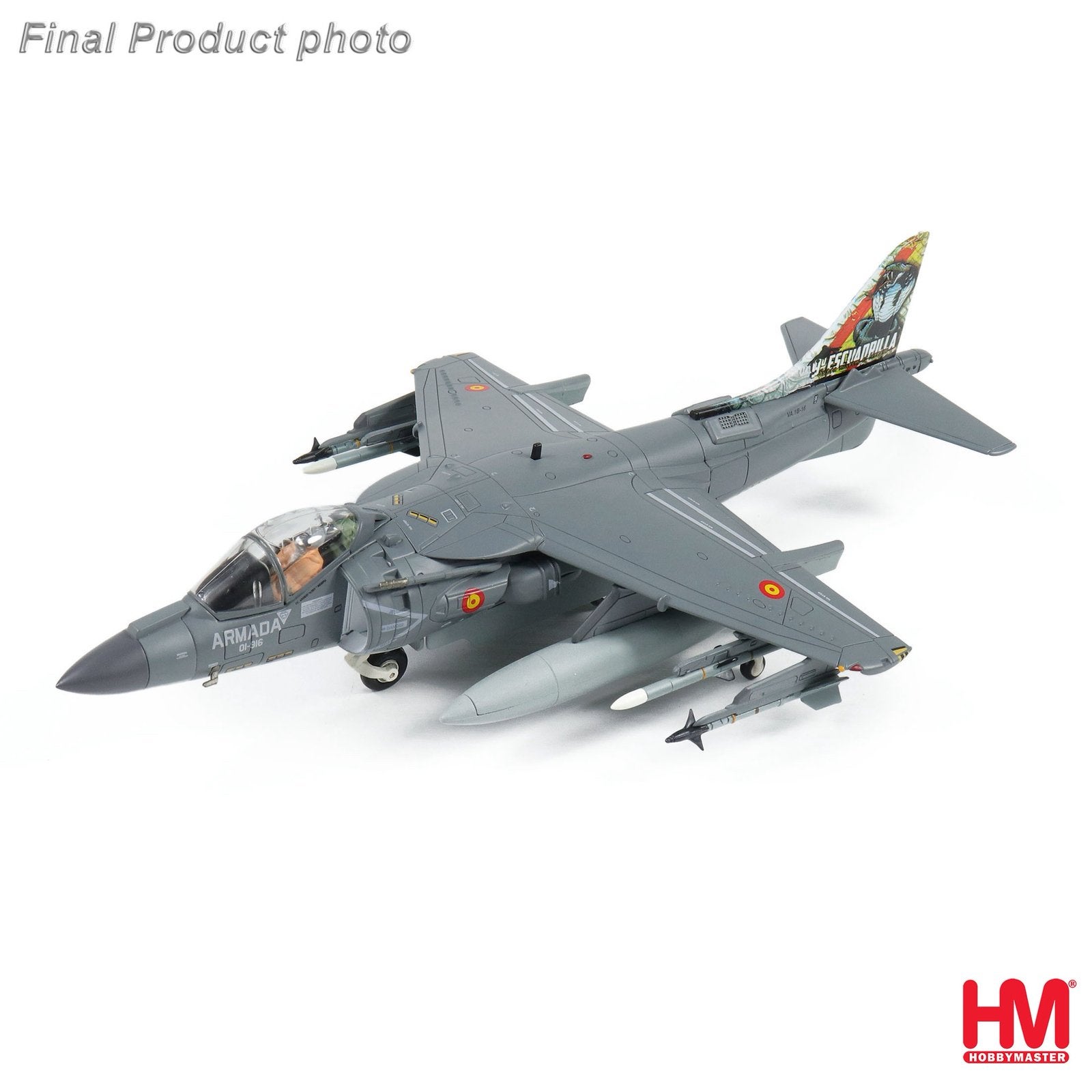 HA2636 | Harrier II AV-8B "RIAT 2023" 01 -916, VA.1B-6, 2023, Ophalen, Schaalmodel, Info@pilot-station.com, Nieuw