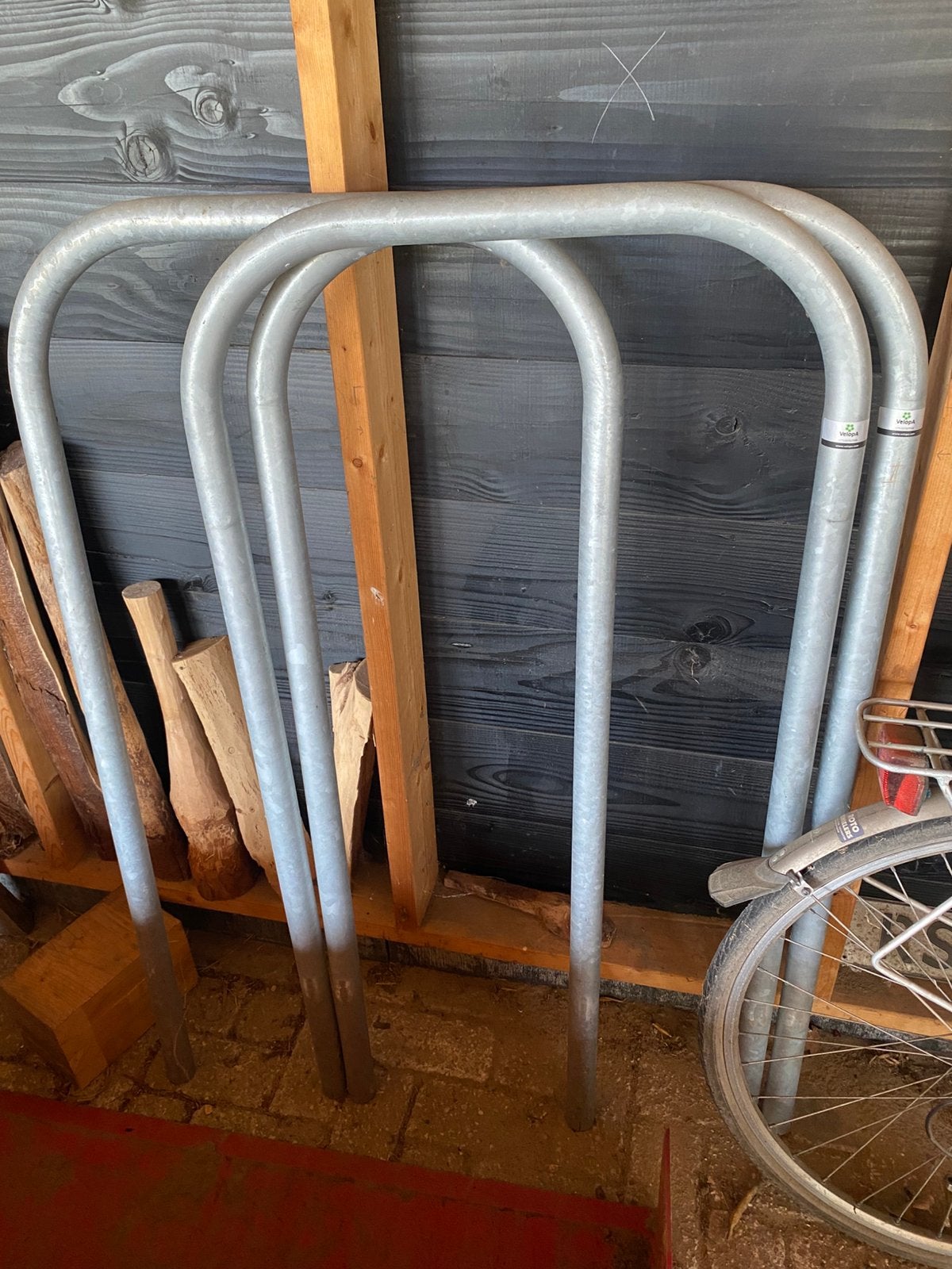 Fiets nietjes fietsenrek Velopa, Fietsen en Brommers, Ophalen, Zo goed als nieuw