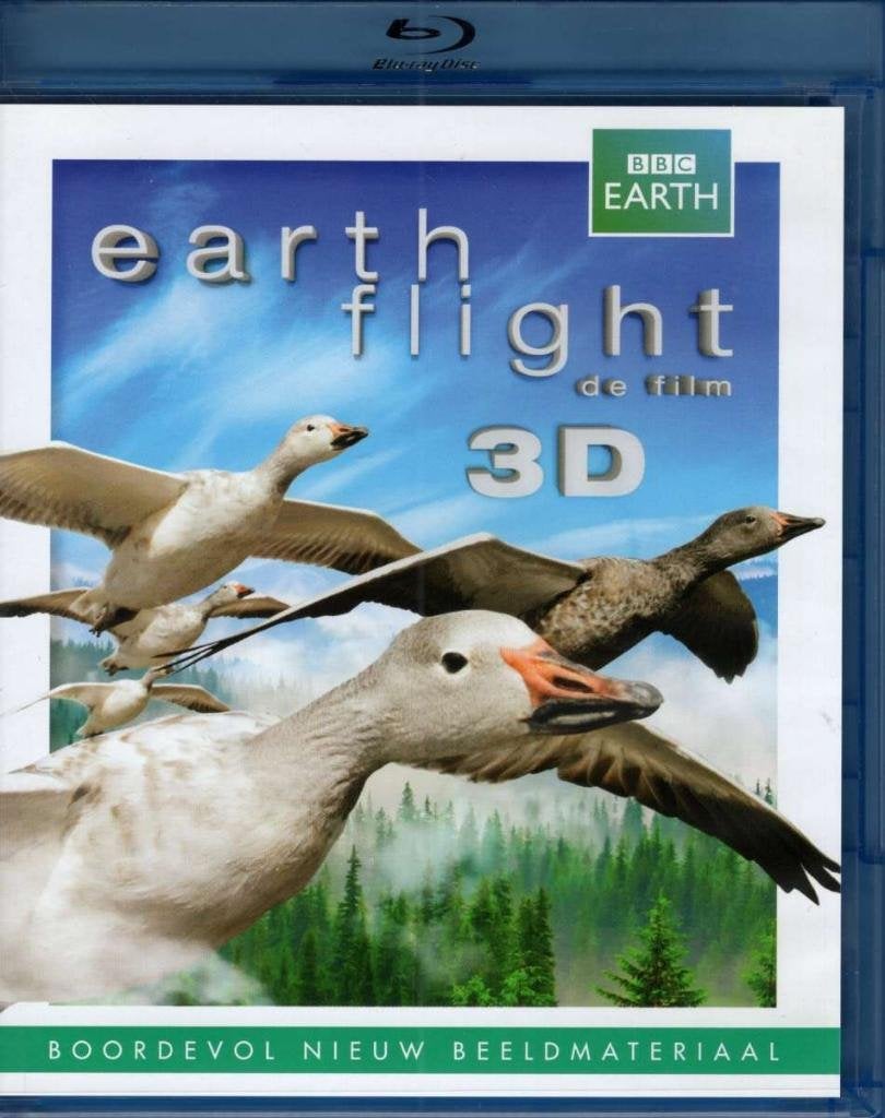 Earth Flight de film 3D - BBC Earth - NL uitgave, Documentaire en Educatief, Ophalen of Verzenden, Zo goed als nieuw, Info@dfw.nl