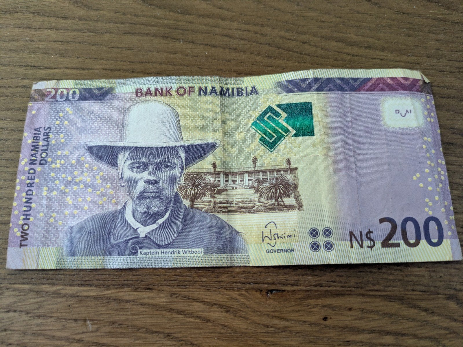 200 Namibische Dollar biljet - 8 stuks, Ophalen, Setje