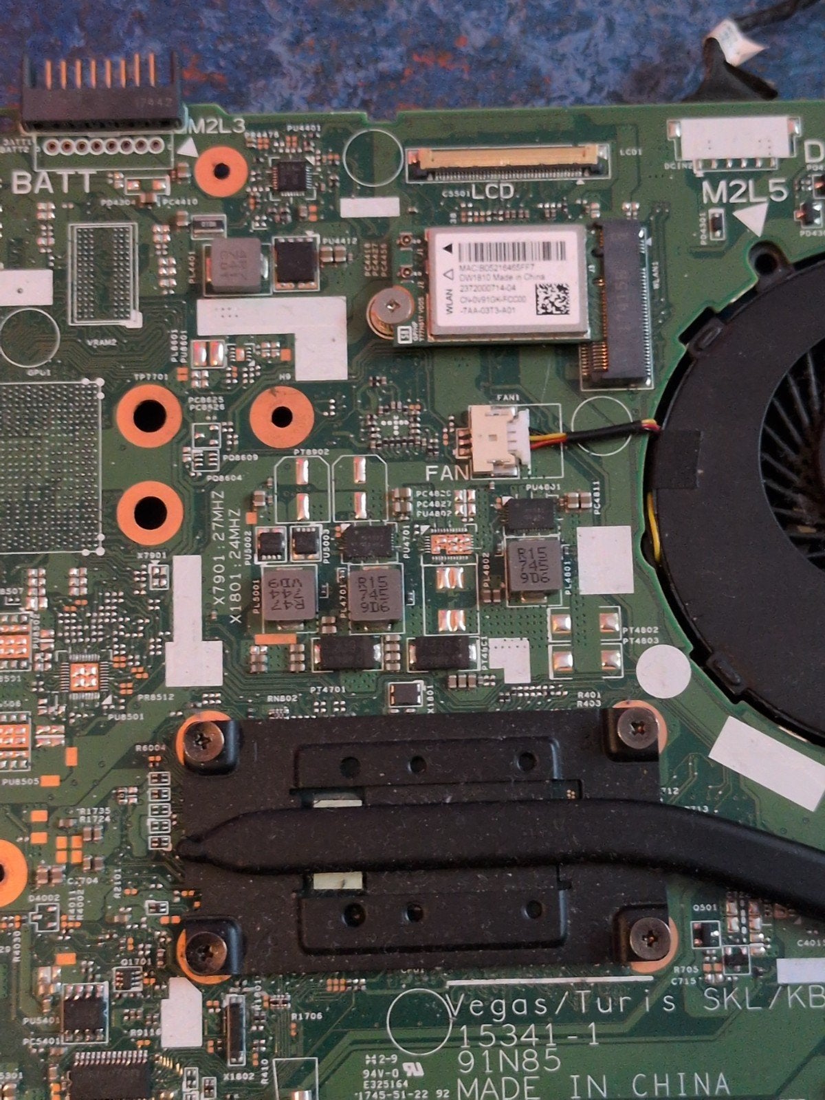 Dell Vostro 15 (i5 7e gen) - Start niet op, werkend parts, Computers en Software, 15 inch, Ophalen of Verzenden, Dell, Intel Core i5 7e Gen