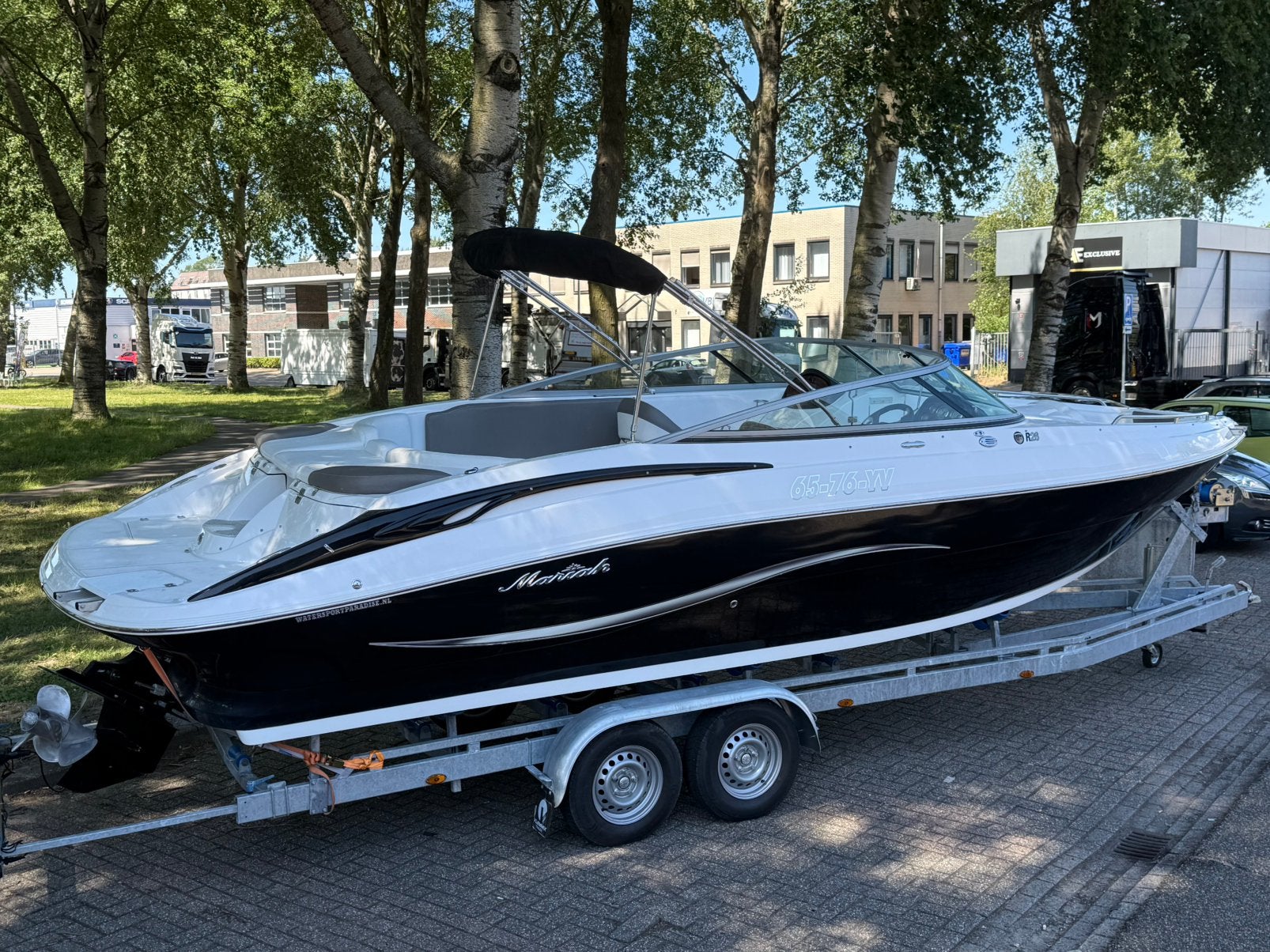 MARIAH 26 bowrider 350 magnum, Watersport en Boten, Speedboten, Zo goed als nieuw, Polyester, Ophalen of Verzenden