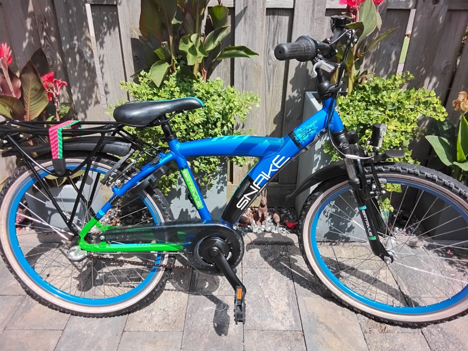 Batavus snake 24 inch 3v., Fietsen en Brommers, Fietsen | Jongens, Ophalen, Terugtraprem, 24 inch, Versnellingen