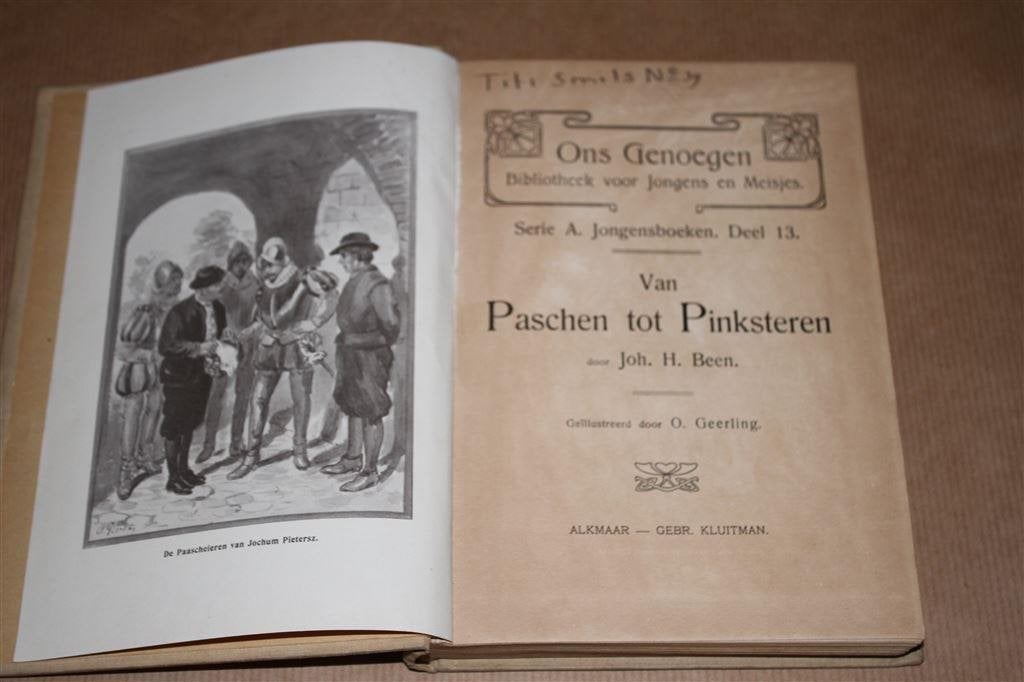 Van Paschen tot Pinksteren. Joh. H. Been. Kluitman 1914., Ophalen of Verzenden, Zo goed als nieuw