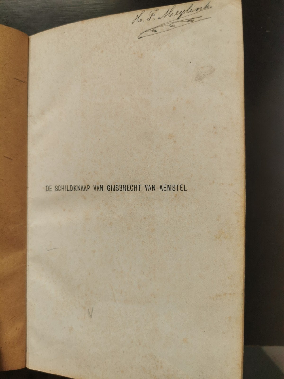De Schildknaap van Gijsbrecht van Aemstel - P.J. Andriessen, Ophalen of Verzenden, Gelezen, P.J. Andriessen, Nederland