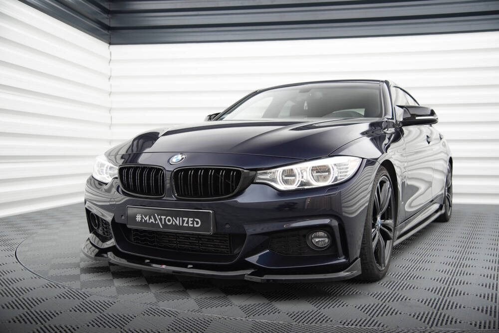 Voorlip sideskirt diffuser BMW 4-Serie Gran Coupe F36 14-17, Ophalen of Verzenden