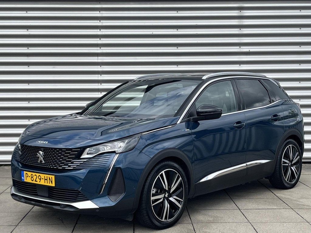 Peugeot 3008 1.6 HYbrid 225 Blue Lease GT Automaat | Adaptiv, Auto's, Peugeot, Automaat, Gebruikt, 4 cilinders, Automatische klimaatregeling