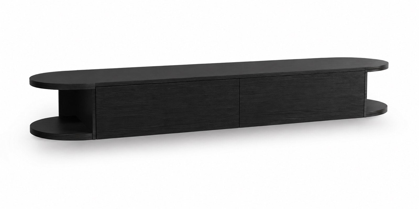 Mobili Fiver Olivia wandconsole 120 cm | Ashwood Black, Ophalen of Verzenden