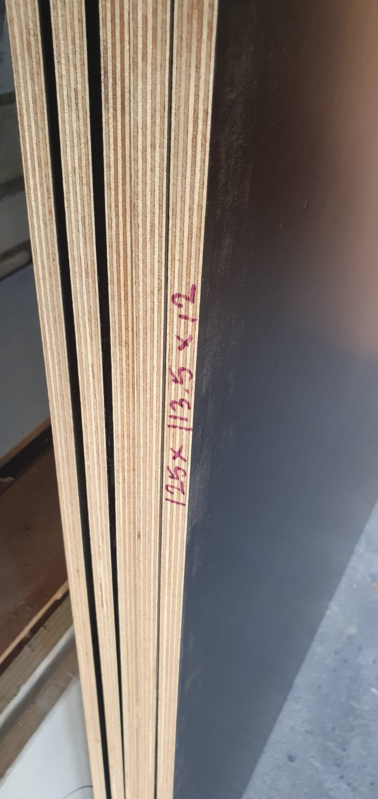 Berken betonplex 12 mm, Doe-het-zelf en Verbouw, Platen en Panelen, Ophalen, Nieuw, Betonplex