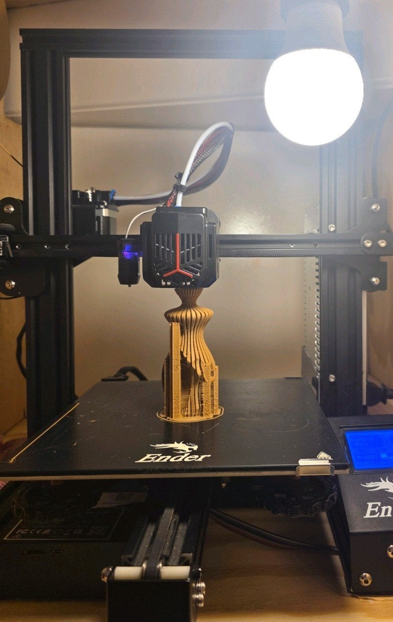 3d printer ender 3 creality, Verzenden, Zo goed als nieuw