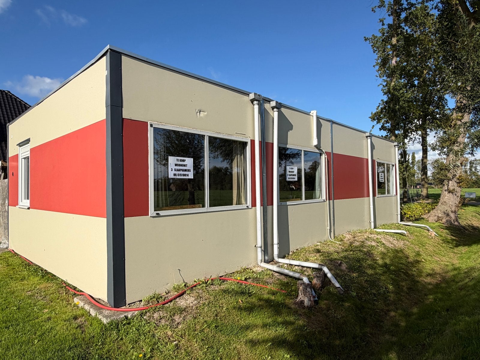 Woonunit  /Mantelzorgwoning met 3 slaapkamers ongeveer 70m2, Ophalen, Gebruikt