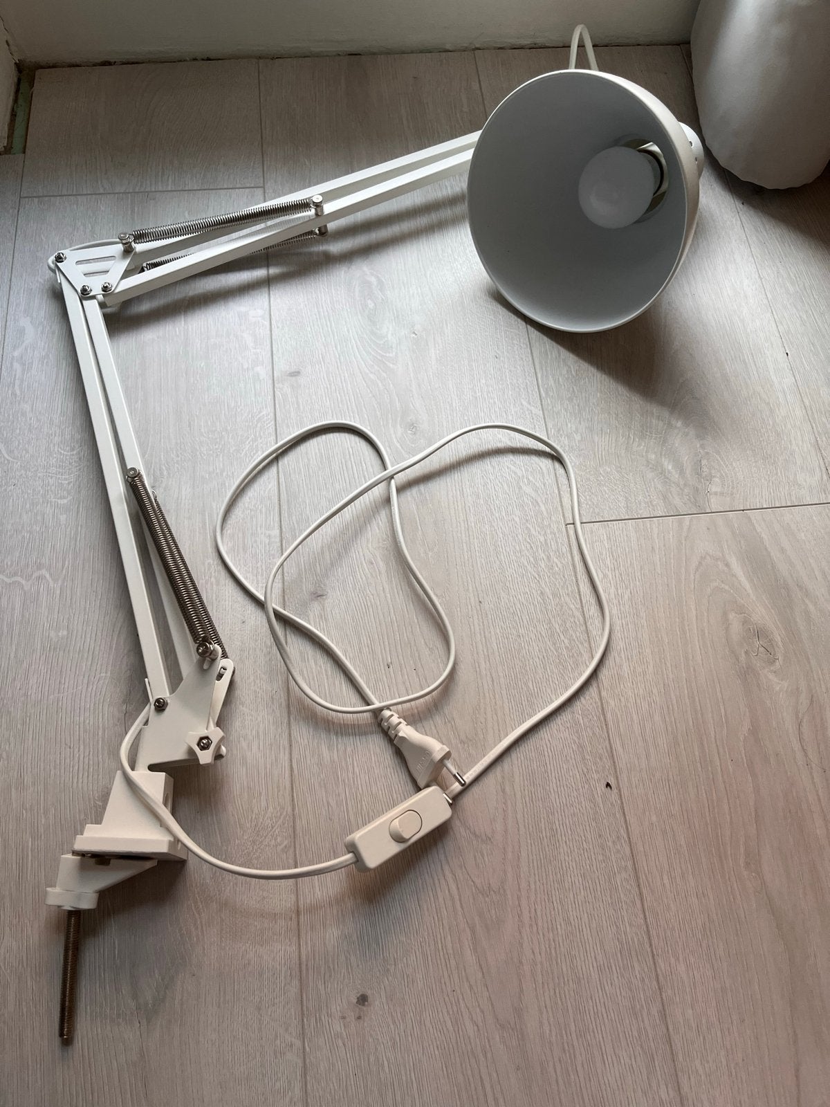 IKEA TERTIAL werk lamp wit - goede staat, Wit, Zo goed als nieuw, IKEA, Metaal