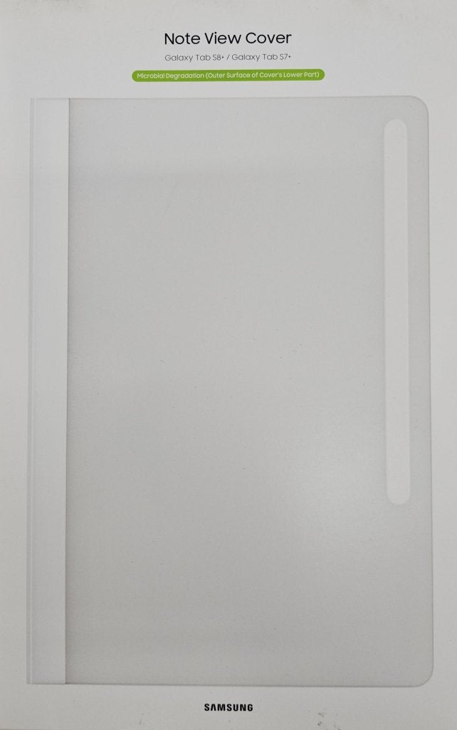 Clear View Case - Tab S7 FE/Tab S7/S8 Plus - Wit- | Nieuw, Tab S7 FE/Tab S7/S8 Plus, Nieuw, Bescherming voor- en achterkant, Ophalen of Verzenden