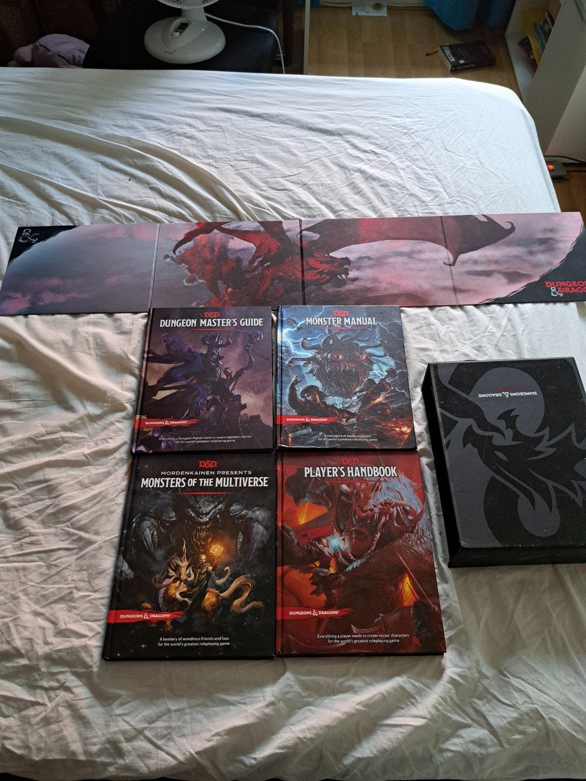 Dungeons and Dragons starterspakket, Vijf spelers of meer, Ophalen of Verzenden, Zo goed als nieuw, Wizards of the Coast