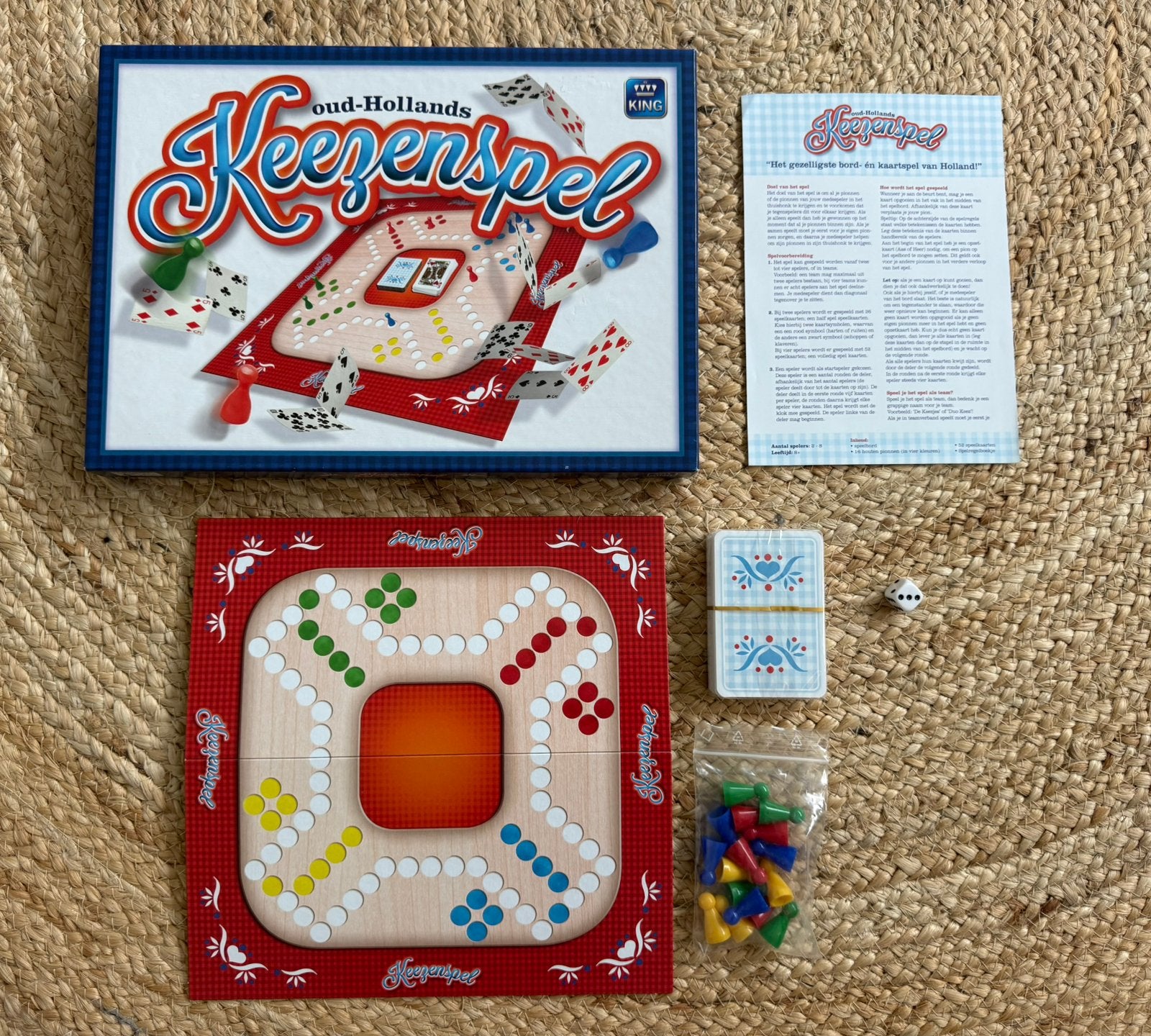 Te koop: Oud-Hollands Keezenspel - Nieuw!, Een of twee spelers, Ophalen of Verzenden, Nieuw