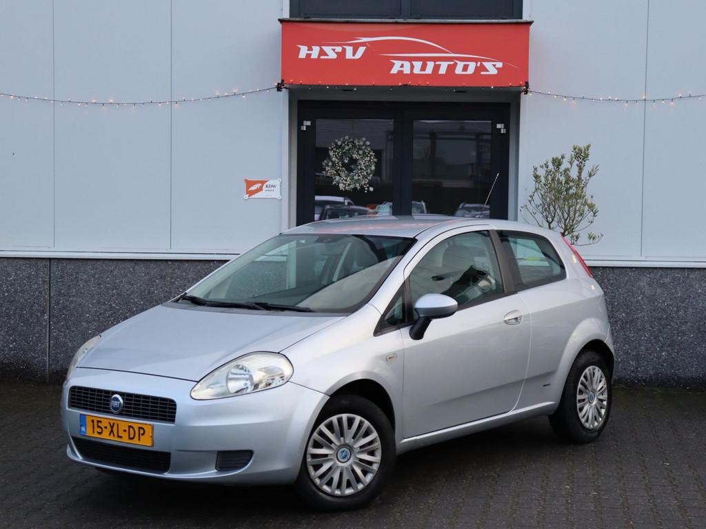Fiat Grande Punto 1.4 Dynamic airco automaat 4-deurs org NL, 4 cilinders, 400 kg, Grande Punto, Origineel Nederlands