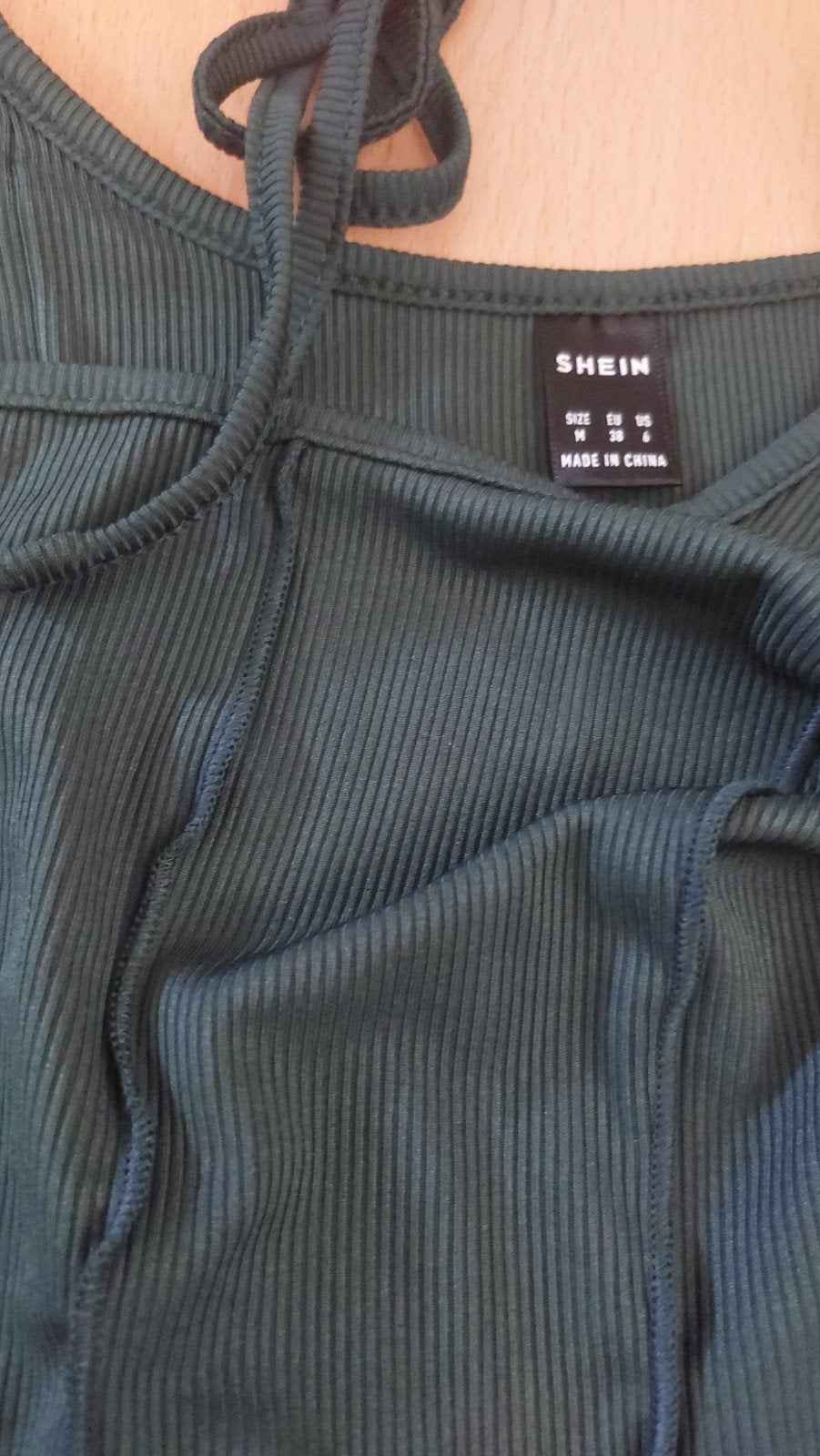 Te koop shein groen tuniek mt m, Kleding | Dames, Blouses en Tunieken, Ophalen of Verzenden, Zo goed als nieuw, Groen