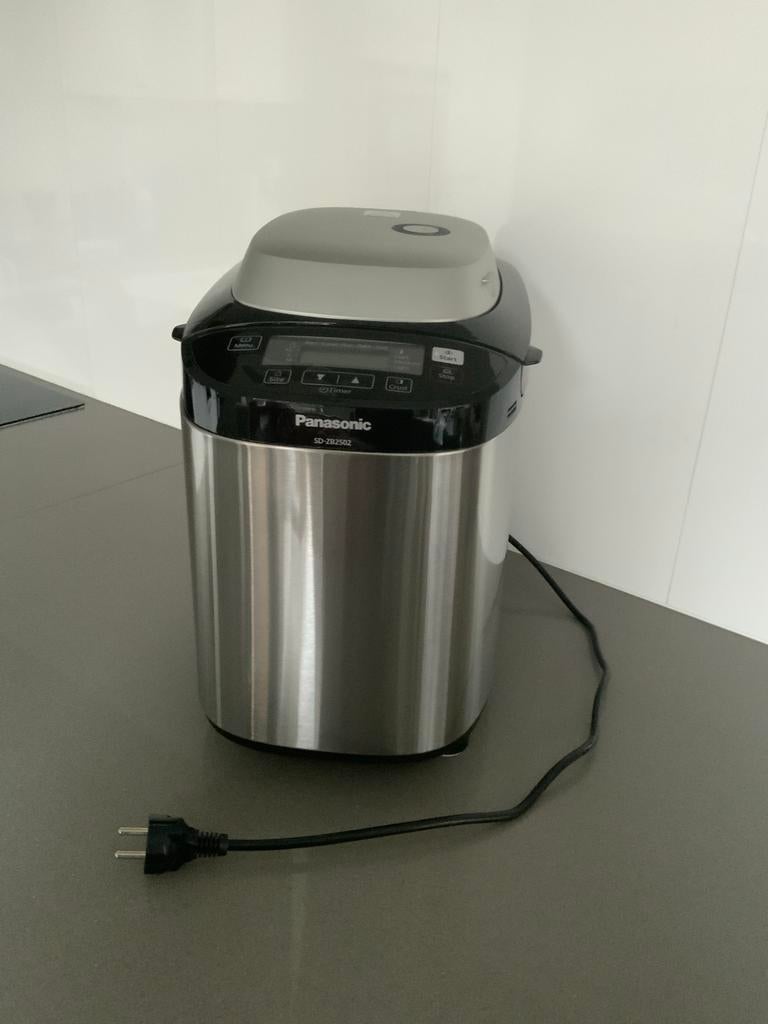 Panasonic Broodbakmachine SD-ZB2502, Met timer, 800 tot 1200 gram deeg, Ophalen of Verzenden, Gebruikt