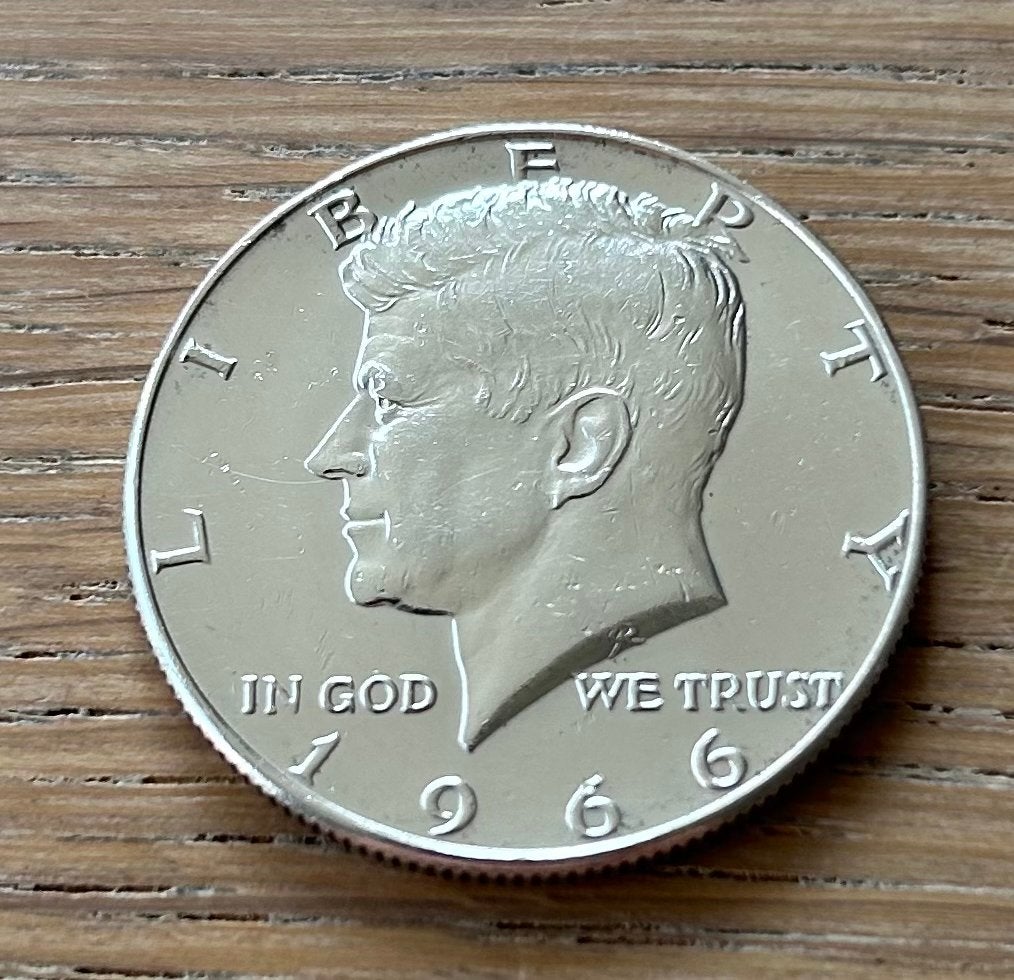 Kennedy Half Dollar 1966 - Zilveren Munt, Ophalen of Verzenden, Noord-Amerika, Losse munt, Zilver