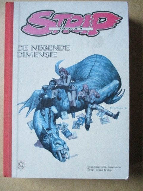w0282 stripkatalogus de negende dimensie, Eén stripboek, Ophalen, Gelezen