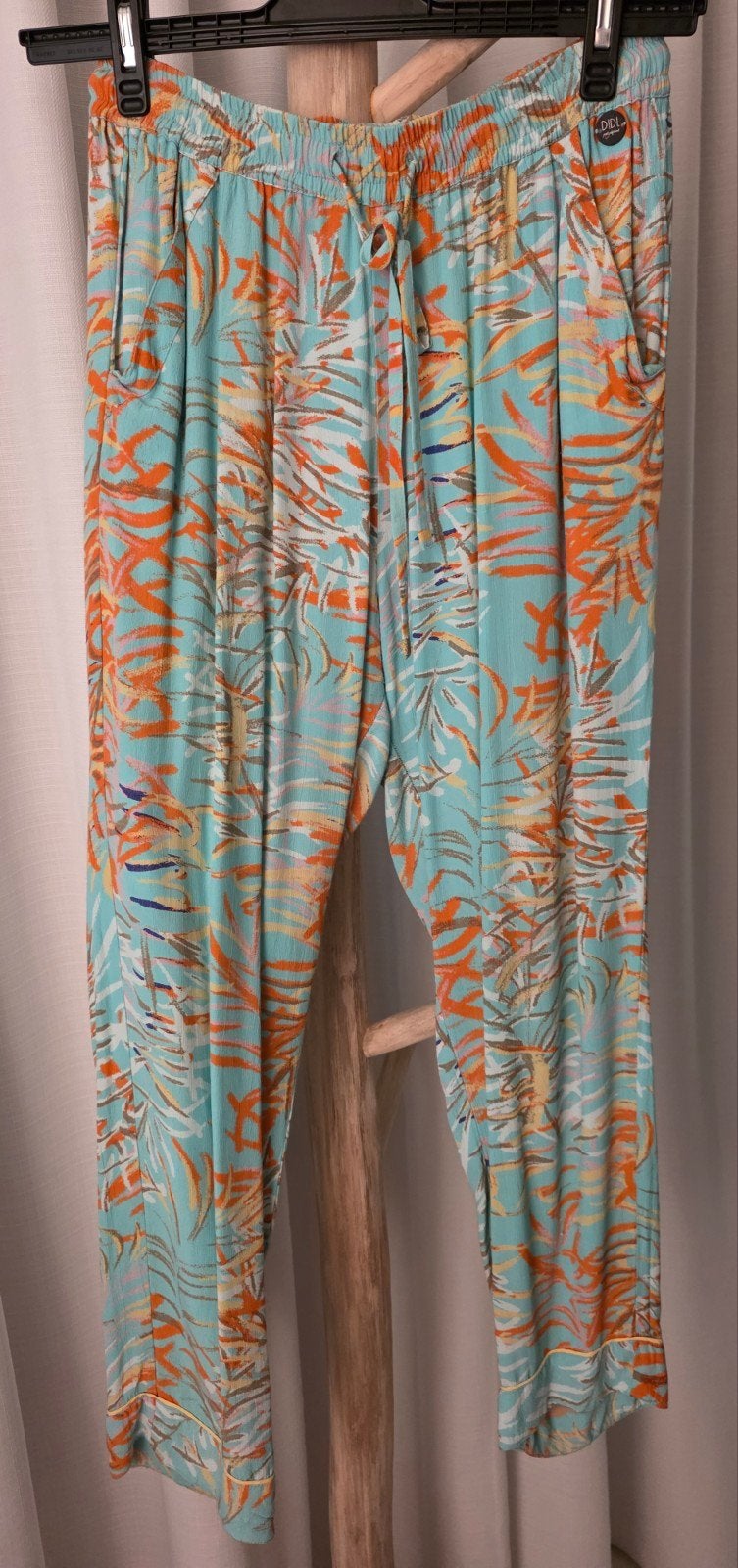 Zomerbroek van Didi, kleurrijk en luchtig, 100 % viscose., Meerkleurig, Didi, Ophalen of Verzenden, Zo goed als nieuw