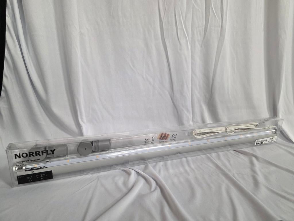 IKEA NORRFLY LED-verlichting (nieuw in verpakking) 67cm, Huis en Inrichting, Lampen | Overige, Ophalen, Nieuw, Modern, Scandinavisch