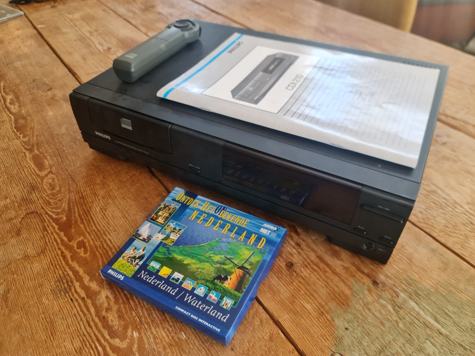 Philips CD-i 210 met controller en handleiding, Ophalen of Verzenden
