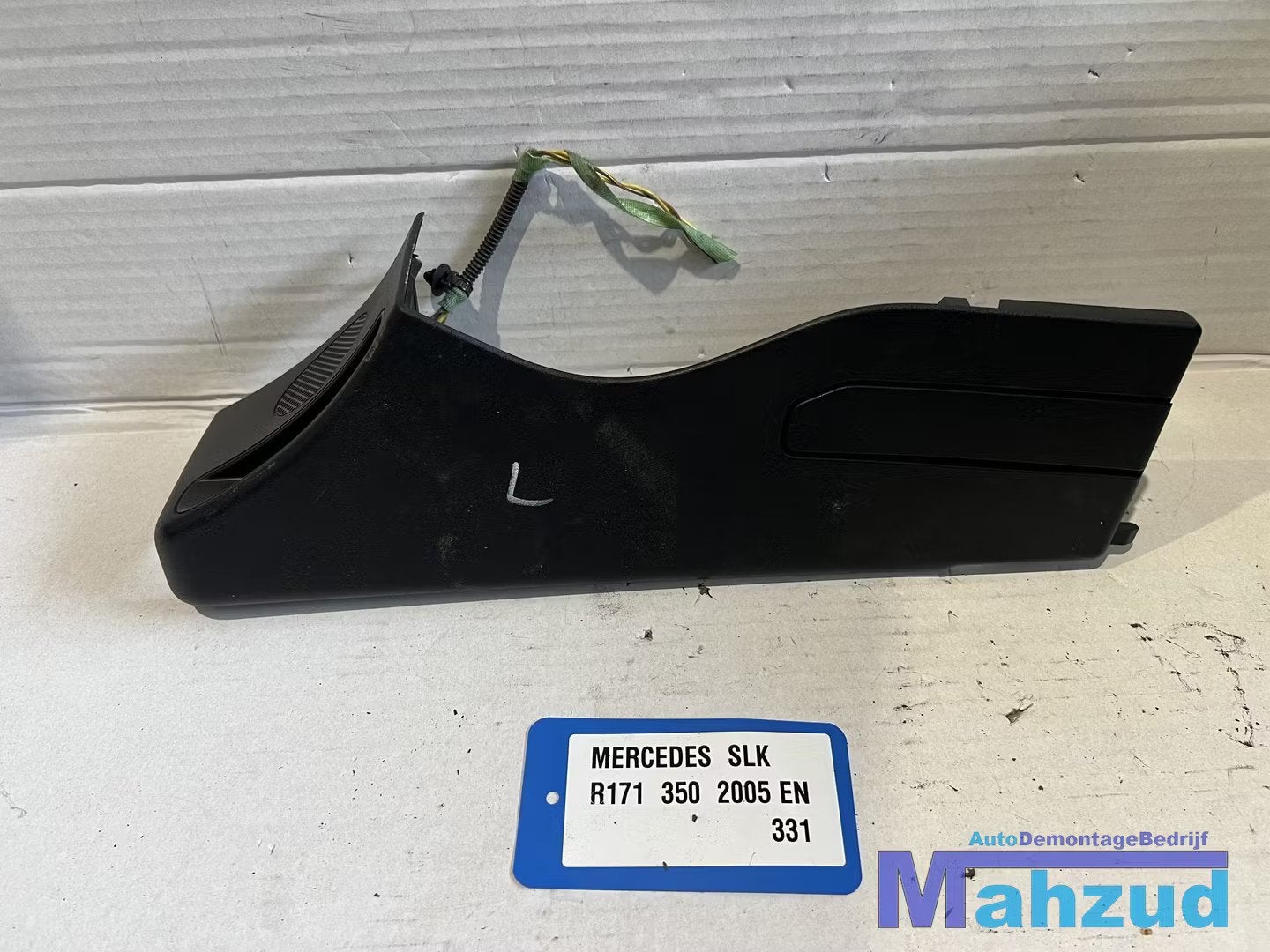 MERCEDES SLK R171 Links afdekkap gordel speaker 2005-2011, Gebruikt, Mercedes-Benz AG, Mercedes-Benz, Ophalen of Verzenden