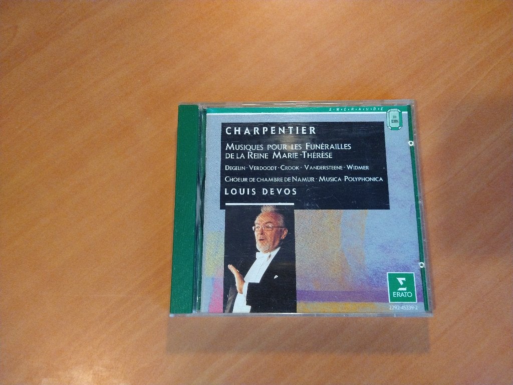 CD Charpentier. Musique pour les Funérailles Marie-Thérèse, Ophalen of Verzenden, Barok, Zo goed als nieuw, Overige typen
