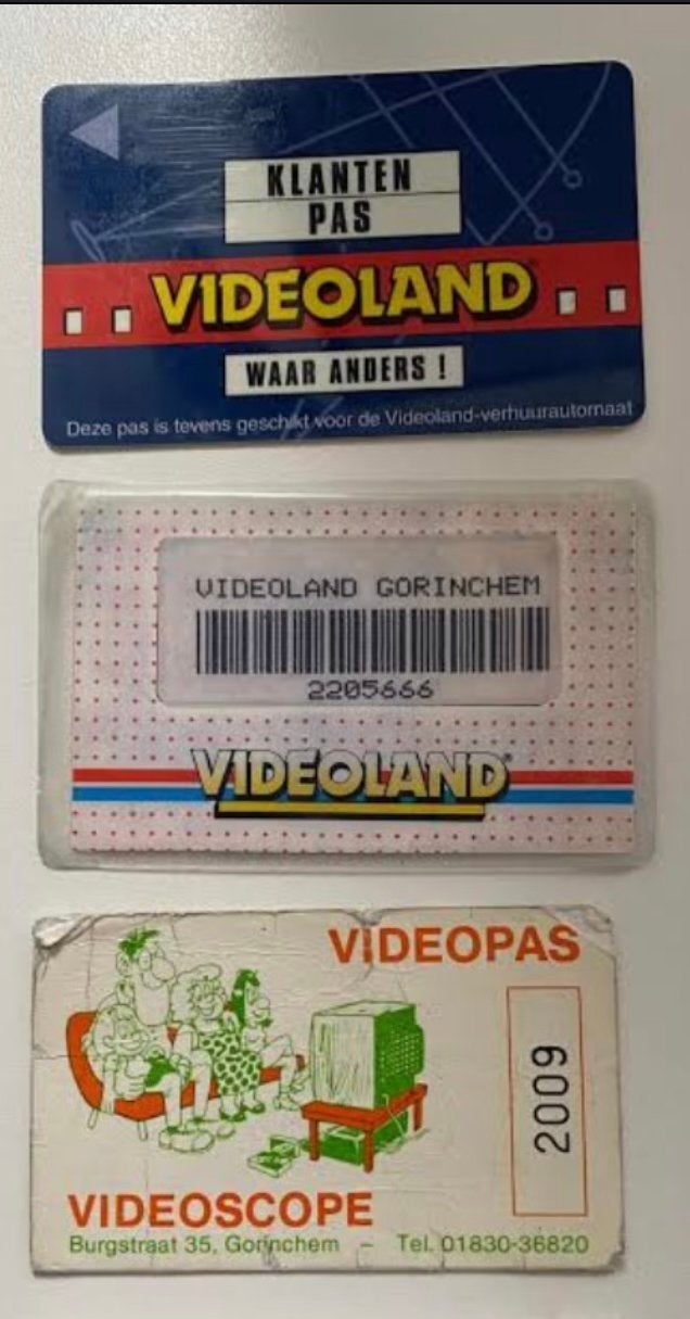 Gezocht: kopen Videotheek Pasjes Nederland, Ophalen of Verzenden, Gebruikt, Film, Gebruiksvoorwerp