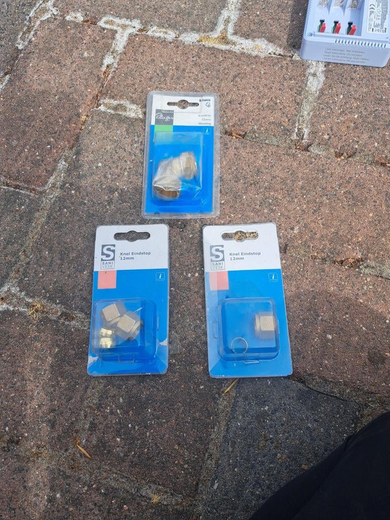 Nieuwe knelkoppelingen en knel eindstoppen, Ophalen of Verzenden