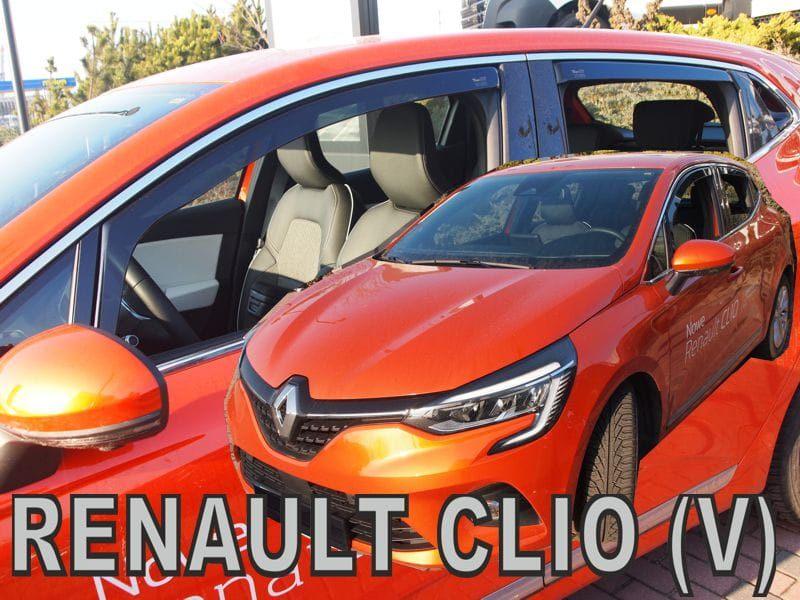 Renault Clio zijwindschermen raamspoilers fenders visors, Ophalen of Verzenden, Nieuw