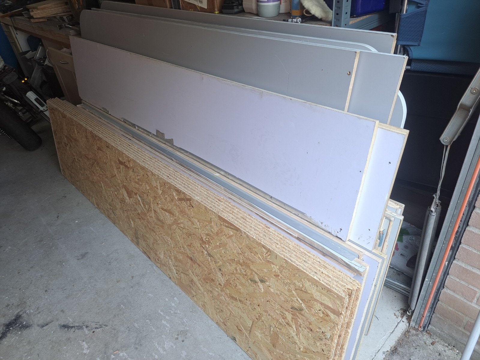 22 mm Multiplex met HPL toplaag - Ideaal voor constructie, Ophalen, Gebruikt, 25 tot 50 mm, Overige typen