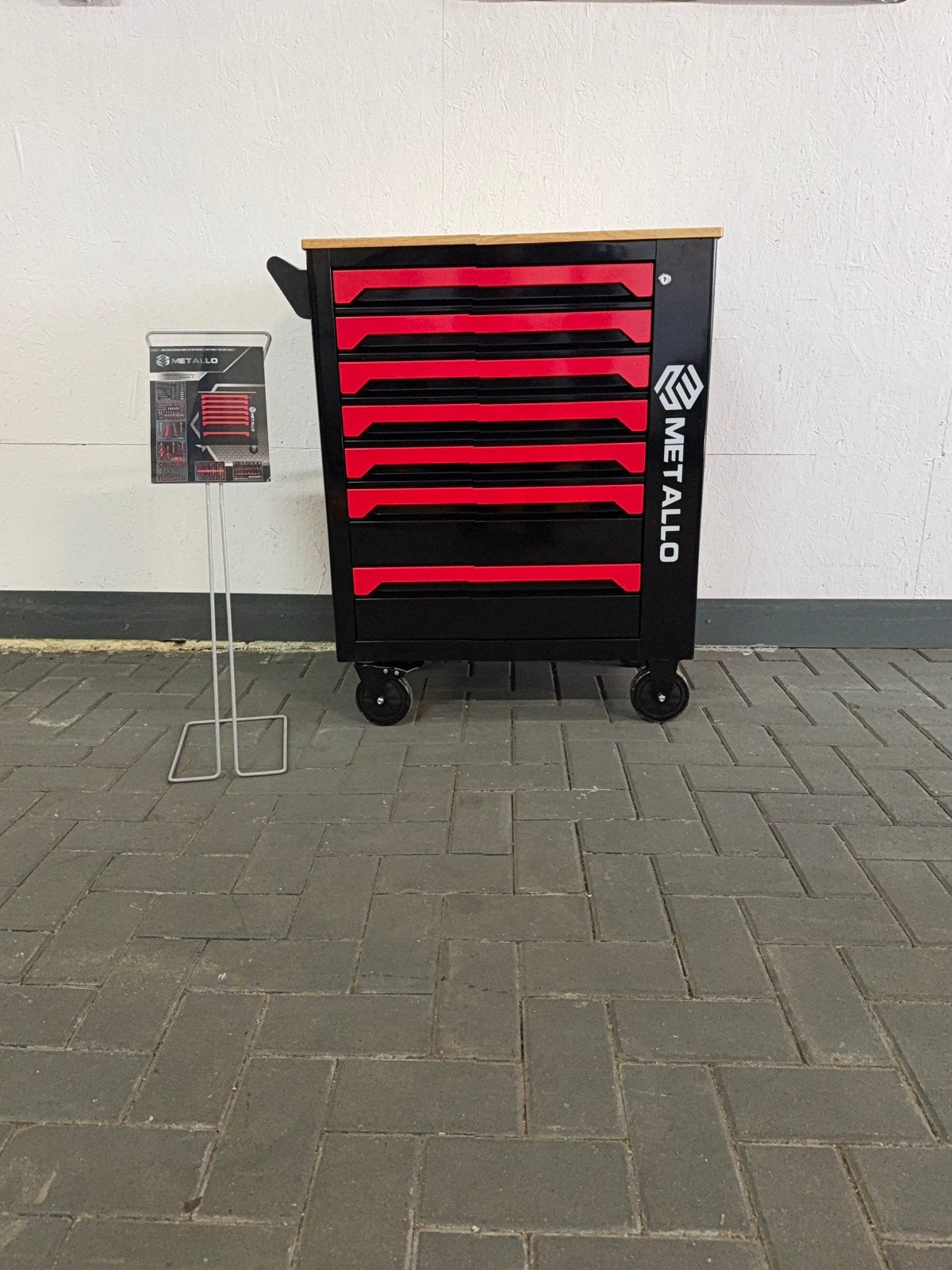 # Metallo professionele gereedschap wagen met krachtdoppen, Ophalen, I fo@handelsondernemingrb.nl, Info@handelsondernemingrb.nl