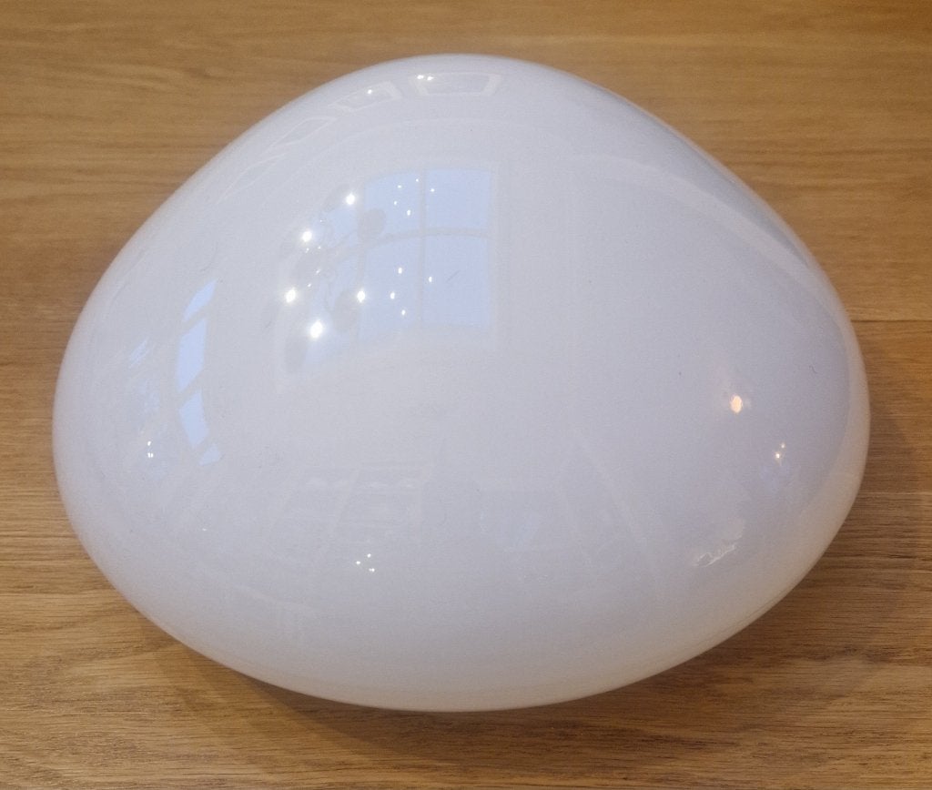 Design klassieker plafondlamp model 961 W. Wagenfeld ø 30 cm, Ophalen of Verzenden, Zo goed als nieuw, Glas