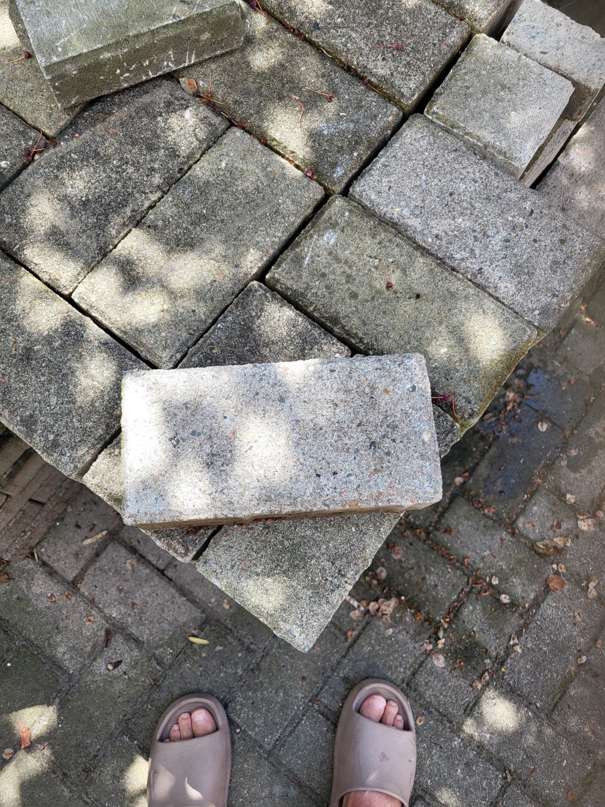 Gebruikte stenen voor 6m² oppervlakte, Ophalen of Verzenden