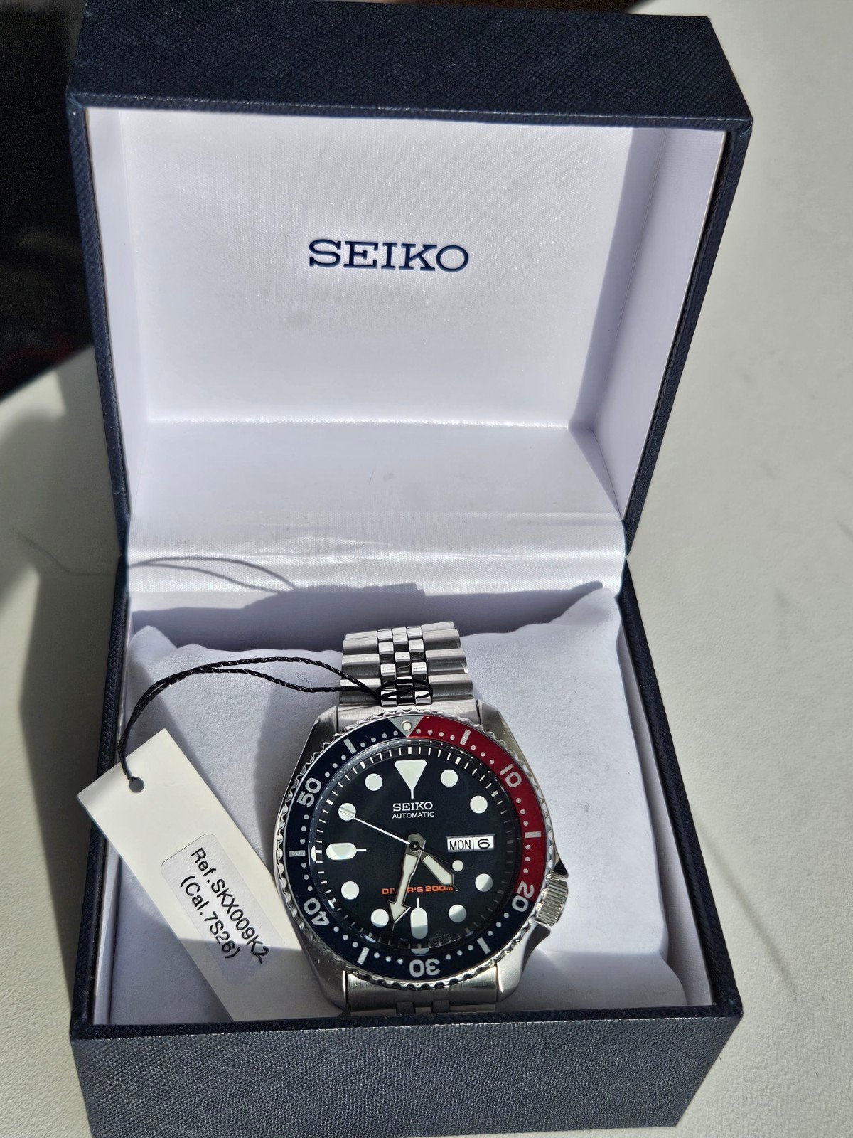 Seiko SKX009K2 - Legendarisch duikhorloge in topstaat!, Sieraden, Tassen en Uiterlijk, Staal, Polshorloge, Ophalen of Verzenden