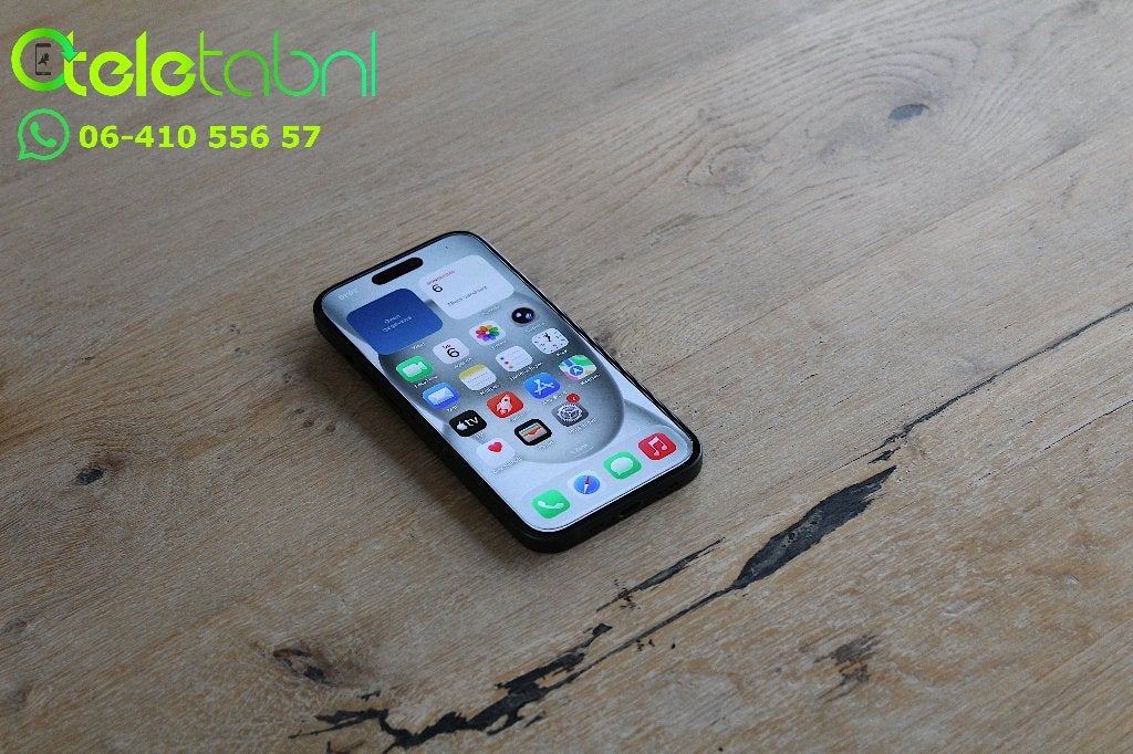 Apple iPhone 15 - 128GB - Zwart | Batt 89% | Garantie, Apple, Zwart, Ophalen of Verzenden, Apple