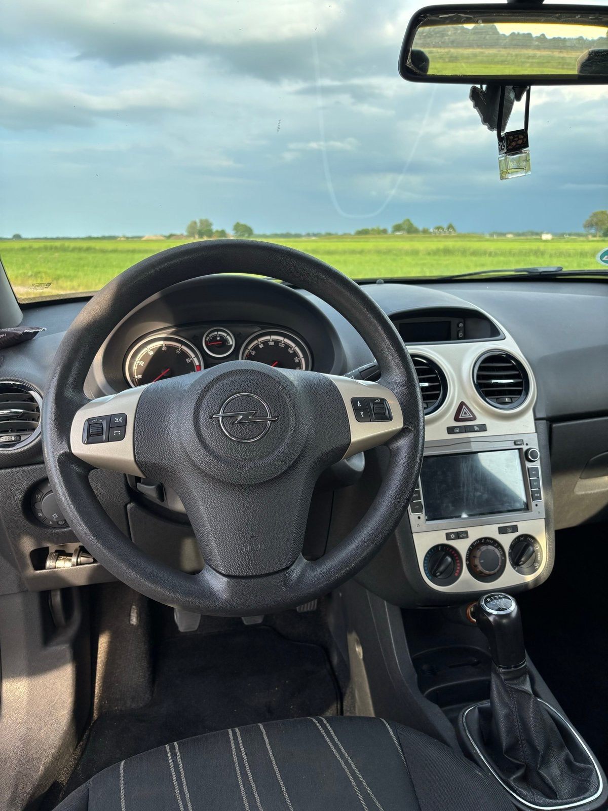 Opel Corsa 1.2 16V 3D WR 2008 Blauw, Voorwielaandrijving, 450 kg, 40 €/maand, Blauw