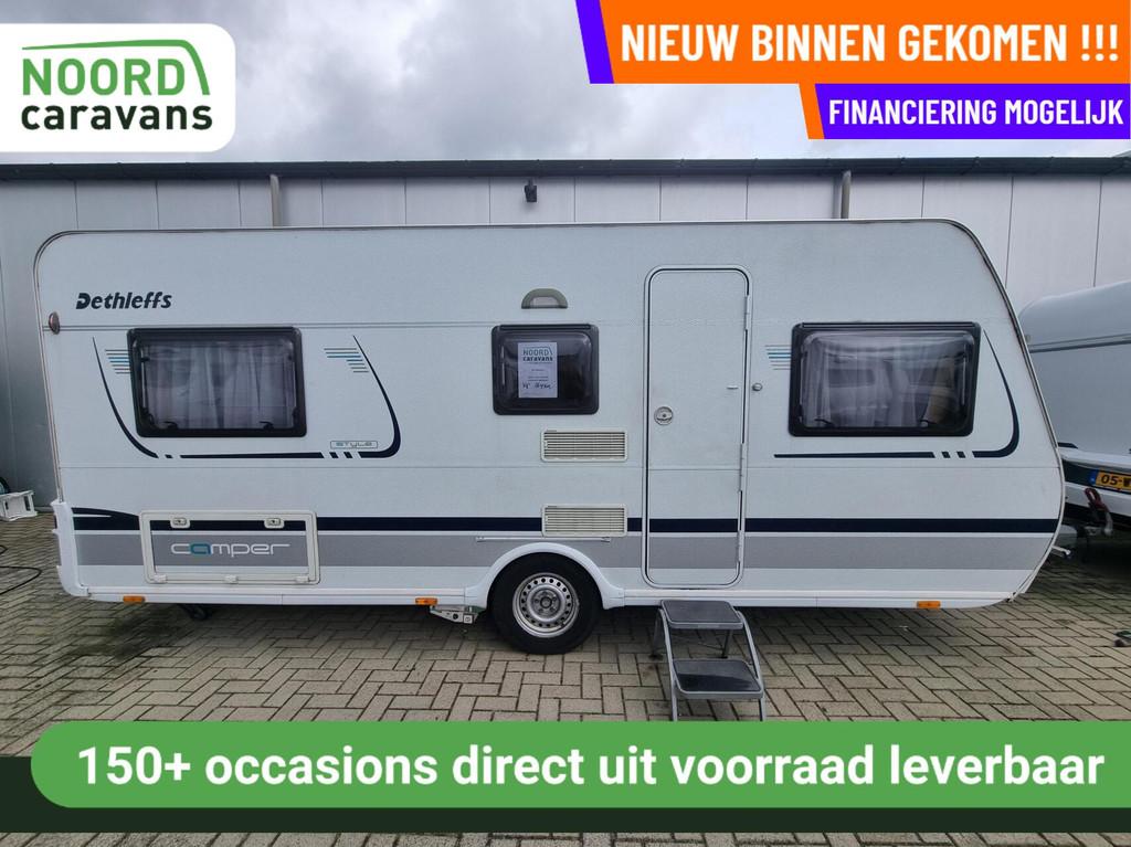 Dethleffs camper style 510 V ENKELE BEDDEN + MOVER +VOORTENT, Caravans en Kamperen, Mover, Rondzit, 7 tot 8 meter, Bedrijf