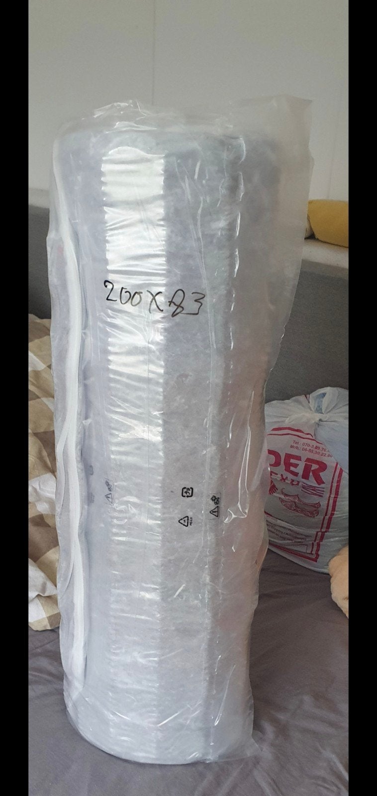te koop matras onderlegger, Ophalen, Eenpersoons, 90 cm